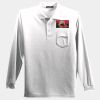 Long Sleeve Silk Touch™ Polo with Pocket Thumbnail