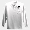 Long Sleeve Silk Touch™ Polo with Pocket Thumbnail