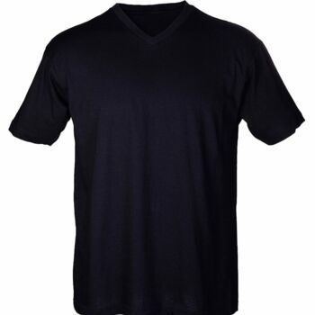 Men's Fine Jersey V-Neck T-Shirt Thumbnail