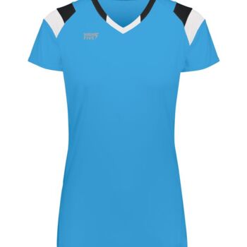 Ladies TruHit Tri-Color Short Sleeve Jersey Thumbnail