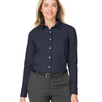 Women's CrownLux Performance® Spencer Poplin Dress Shirt Thumbnail