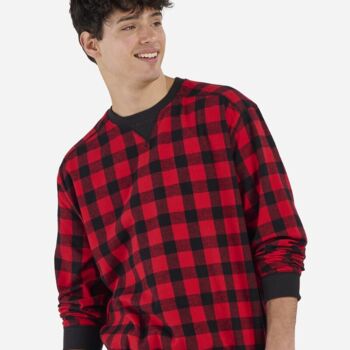 Unisex Flannel Pullover Thumbnail