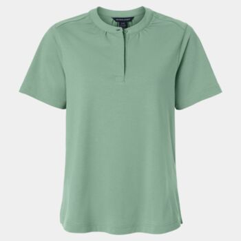 Women's Seaton Pebble Textured Polo Thumbnail