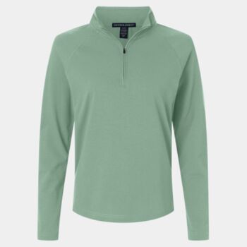 Women's Seaton Pebble Textured Quarter-Zip Pullover Thumbnail