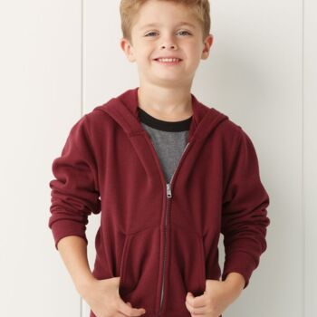 Youth NuBlend® Full-Zip Hooded Sweatshirt Thumbnail
