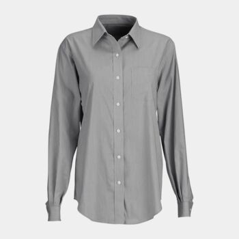 Van Heusen Women's Classic Pincord Shirt Thumbnail