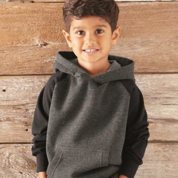 Toddler Special Blend Hooded Raglan Sweatshirt Thumbnail