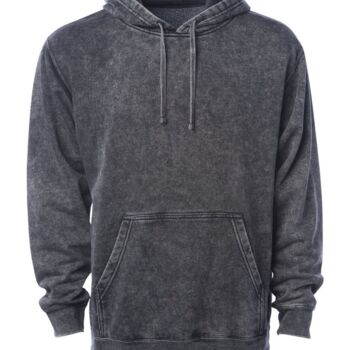 Unisex Midweight Mineral Wash Hooded Sweatshirt Thumbnail