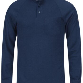 Men's Long Sleeve Henley Shirt- CoolTouch®2 Thumbnail